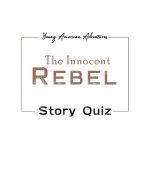 Story Quiz - The Innocent Rebel